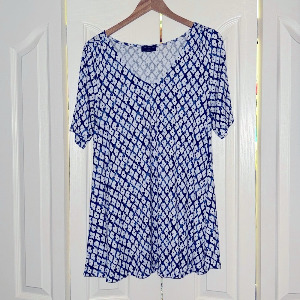 Lane Bryant Short Sleeve Tunic